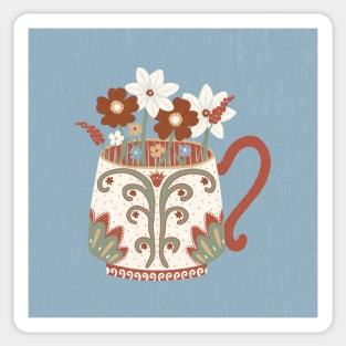 Flower mug 2 Sticker